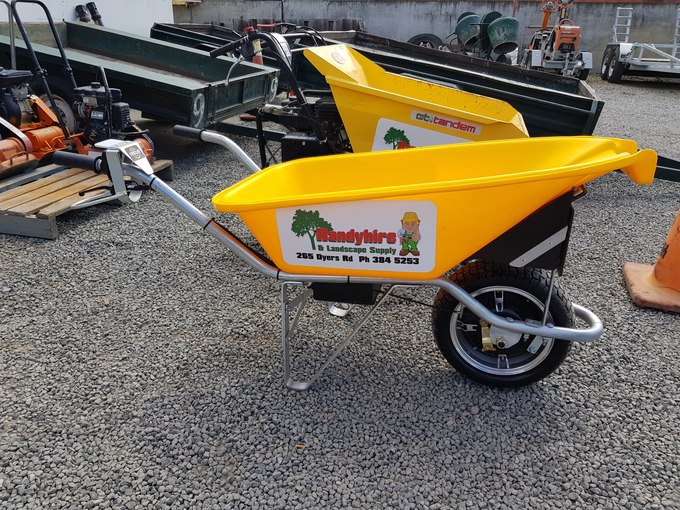 BATTERY POWERED WHEELBARROW