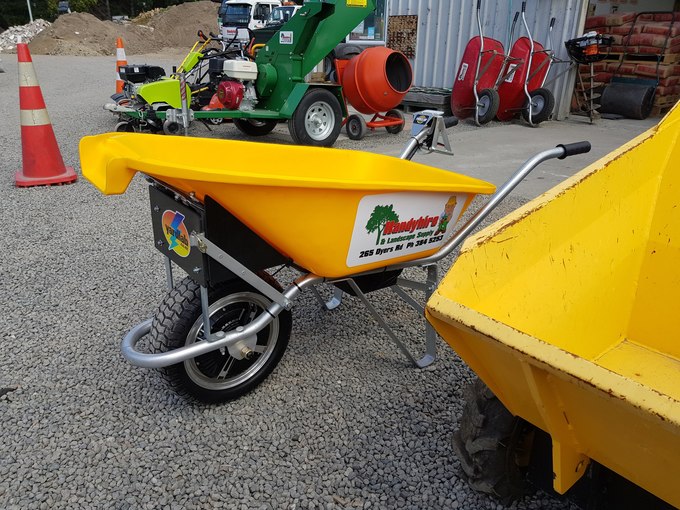 BATTERY POWERED WHEELBARROW